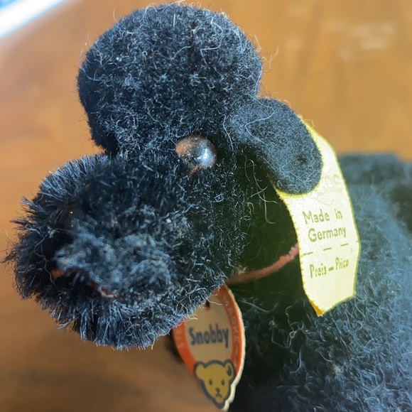 Steiff black poodle. - Picture 2 of 4